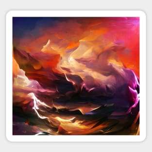 Storm clouds Sticker